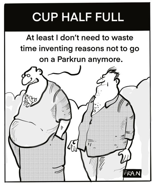 Cup half full