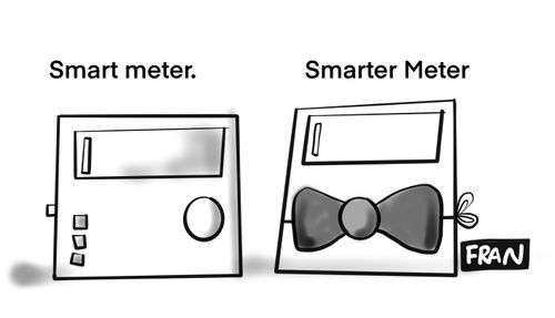 Smart meter. Smarter meter