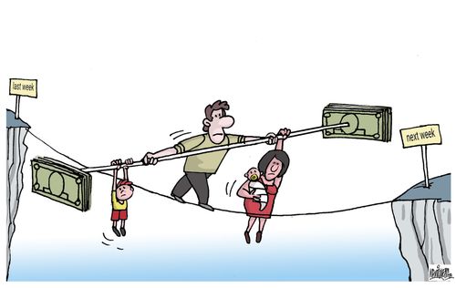 Family expenses per week