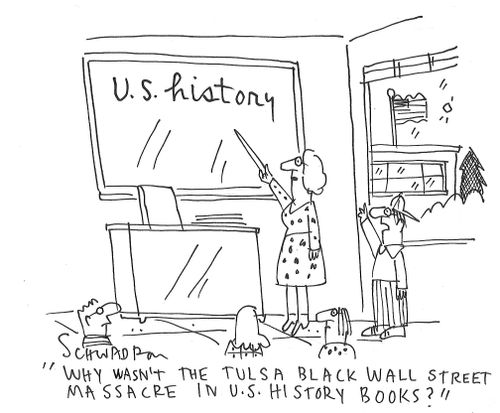 "Why wasn't the Tulsa Black Wall Street Massacre in the U.S. history books?"