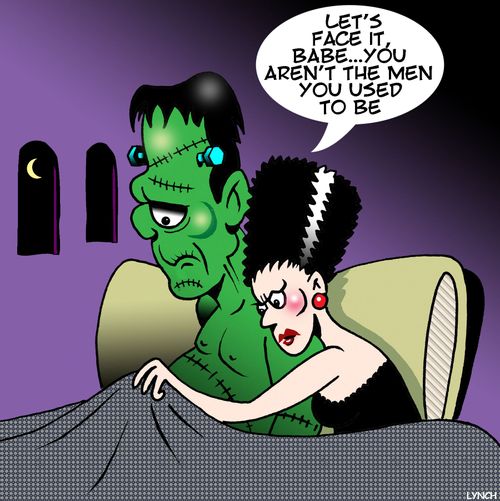 "Let's face it, Babe. . . you aren't the men you used to be."