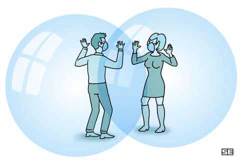Social bubbles