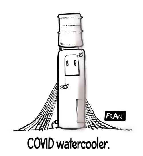 COVID watercooler
