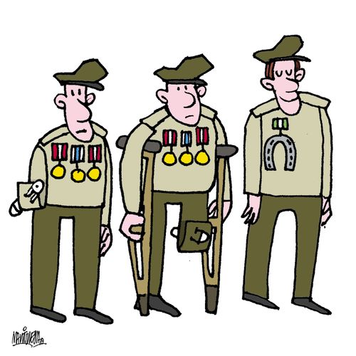 Luck in war