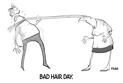 Bad hair day