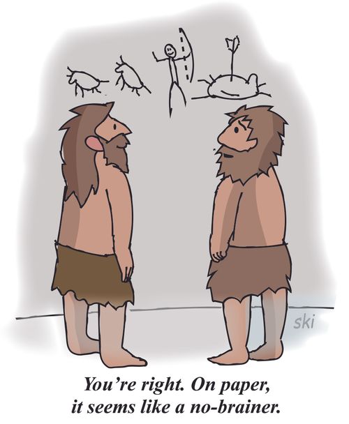 "You're right. On paper, it seems a no-brainer."