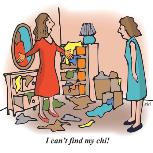 "I can't find my chi!"