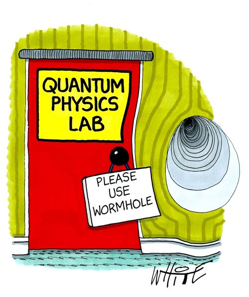 Quantum Physics Lab: Please Use Wormhole