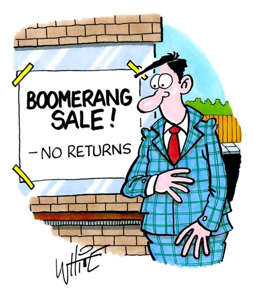 Boomerang Sale!  - No Returns