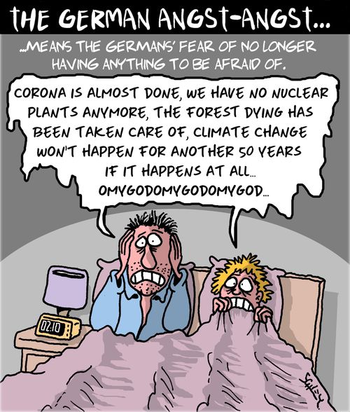 The German Angst-Angst. . .