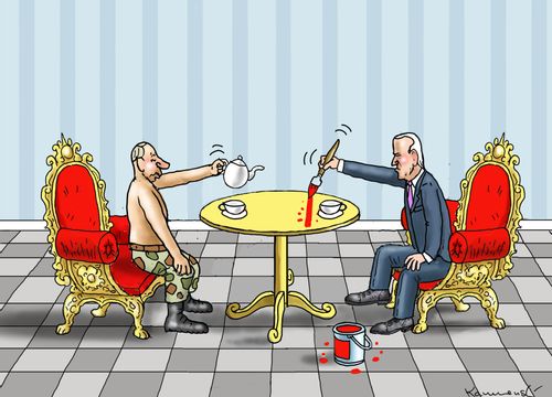 Biden and Putin Meet