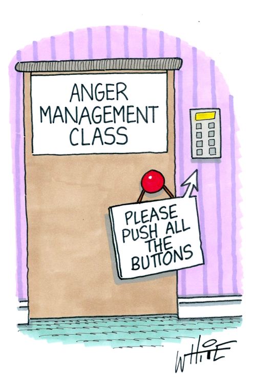 Anger management class
