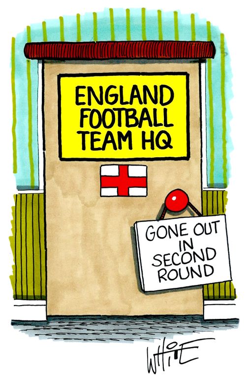 England Football Team HQ: Gone Out in Second Round
