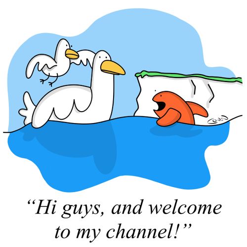 "Hi guys, and welcome to my channel!"