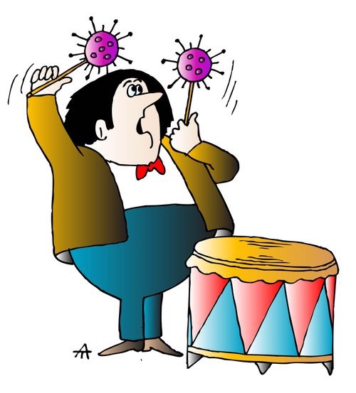 Covid Drum