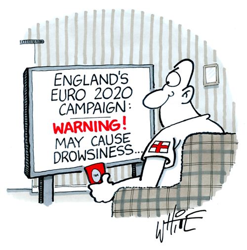 England's Euro 2020 Campaign: Warming! May Cause Drowsiness. . .
