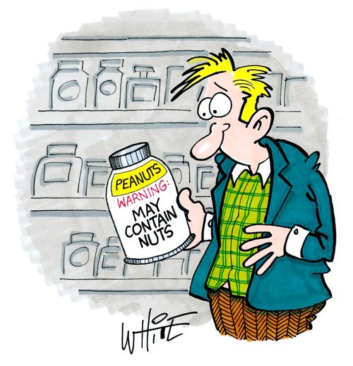Peanuts: Warning may contain nuts