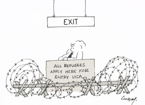 All Refugees Apply Here For Entry Visa