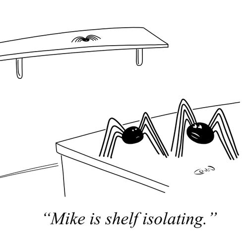 "Mike is shelf isolating."