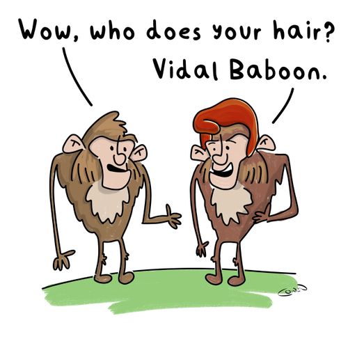 "Wow, who does your hair?"