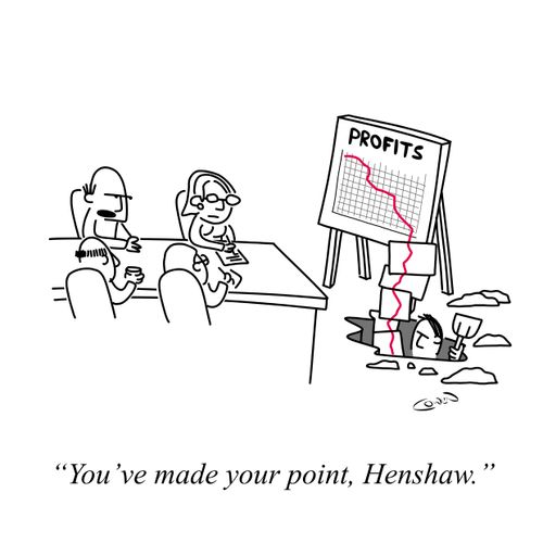 "You've made your point, Henshaw."