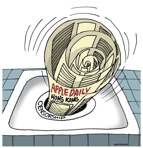 Censorship and Apple Daily