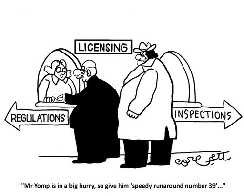 "Mr Yomp is in a big hurry, so give him 'speedy runaround number 39'..."