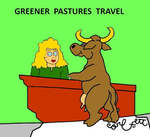 Greener pastures travel