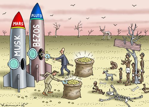 Musk vs Bezos
