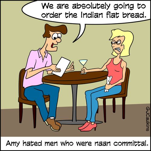 Amy hatten men who were naan committal.