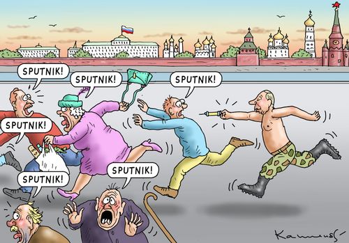 Putin and Sputnik Vaccine