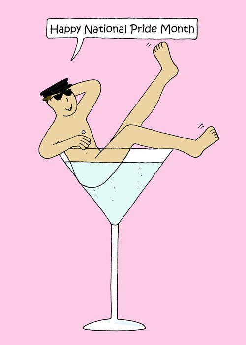 "Happy National Pride Month."