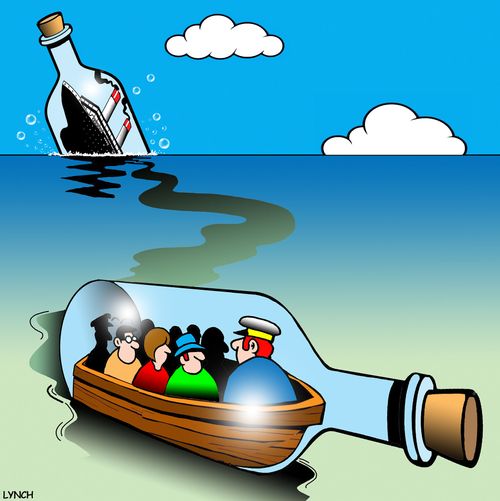 Lifeboat in a Bottle