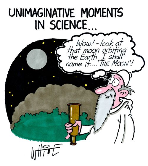 Unimaginative moments in science...