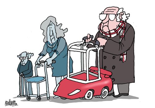 Status symbols for the elderly