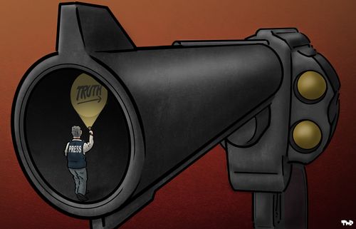 The Barrel of a Gun: the Press and the Truth