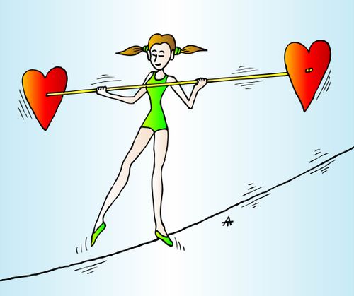 Tightrope Walk of Romance