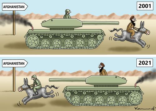 Afghanistan 2001 and 2021