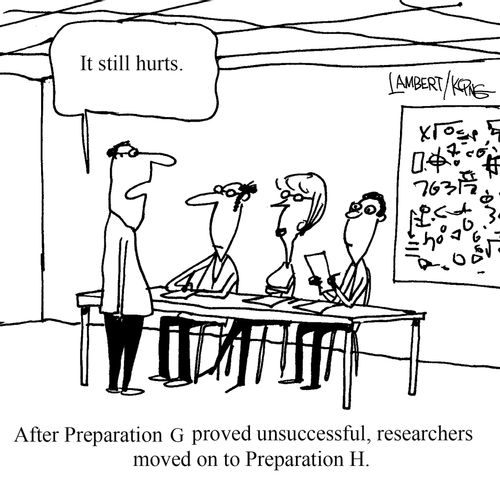 After Preparation G proved unsuccessful, researchers moved on to Preparation H.