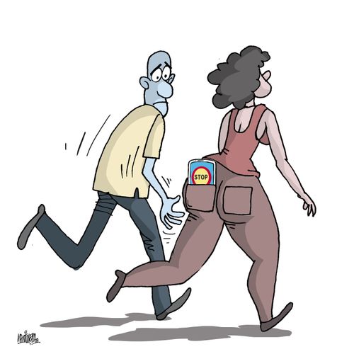 No to sexual harassment.