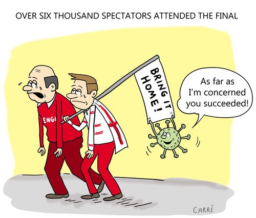 Over six thousand spectators attended the final.