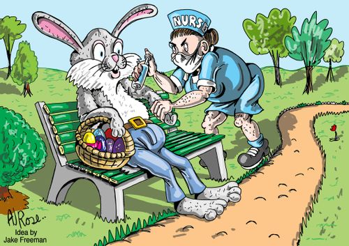 Vaccinating the Easter Bunny