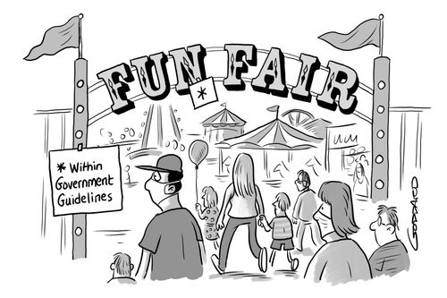 Fun Fair: Within Government Guidelines.