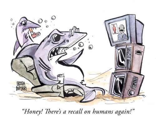 "Honey! There's a recall on humans again!"