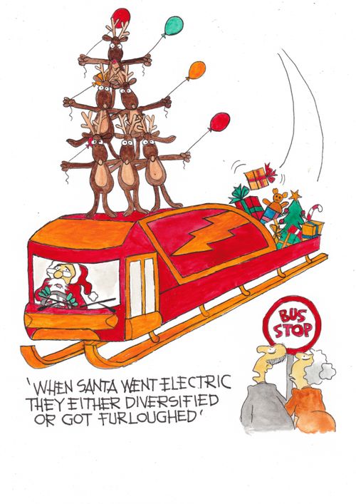 "When Santa went electric they either diversified or got furloughed."