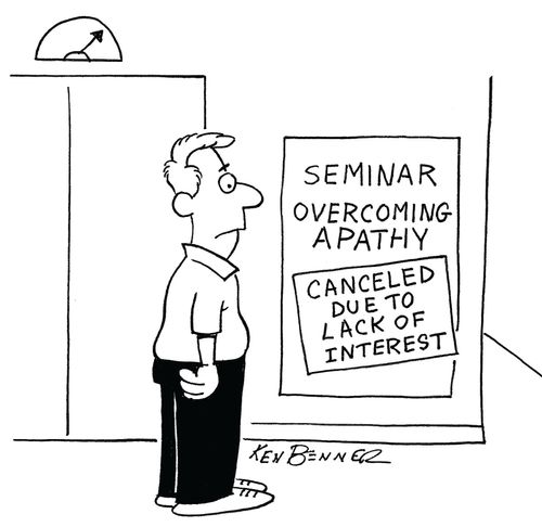 Seminar: Overcoming apathy