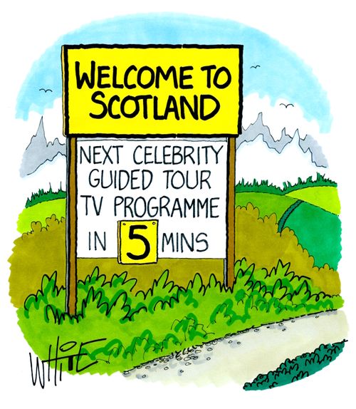 Welcome to Scotland: Next Celebrity Guided Tour TV Program in 5 Mins.