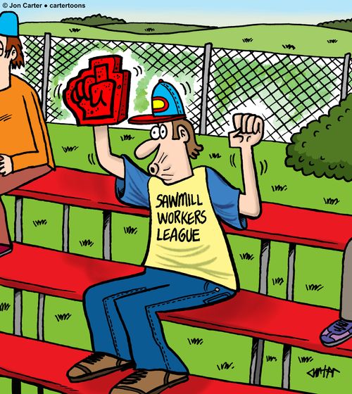 Sawmill workers league