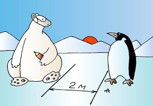 Social Distancing in the Arctic