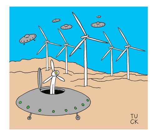Alien and Wind Farm